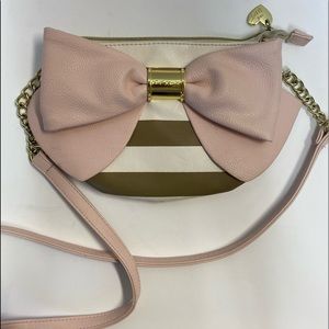 Betsey Johnson Crossbody Bow Purse
